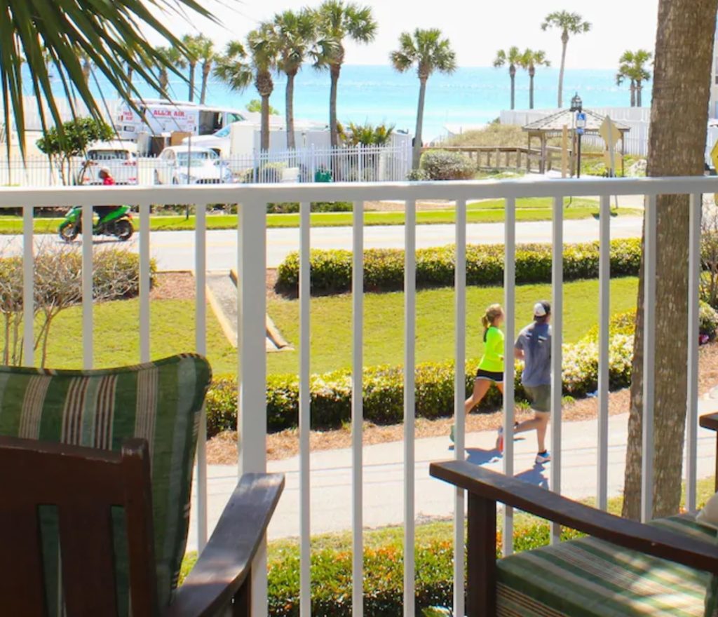 Destin balcony gulf view